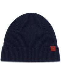 Kiton - Wool Beanie Hat Ovis Aries E Hairbands - Lyst