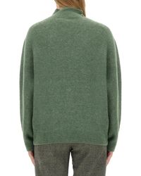 Alysi - Alysi Alpaca-Blend Turtleneck Sweater - Lyst