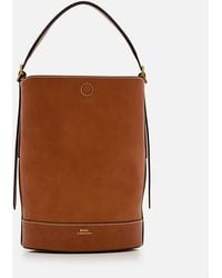 Polo Ralph Lauren - Medium Bucket Leather Shoulder Bag - Lyst