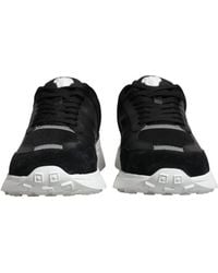 Versace - Canvas Quad Fabric Medusa Low Top Sneaker Shoes - Lyst