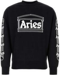 Aries - Cotton Sweatshirt - Lyst