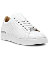 Philipp Plein - Hexagon Logo Low-Top Sneakers Shoes - Lyst