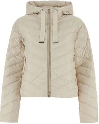 Woolrich - Sand Polyester Down Jacket - Lyst