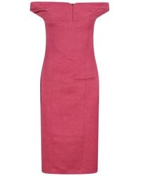 Calvin Klein - Anita Midi Dress - Lyst