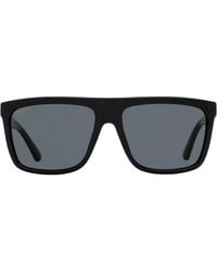 Gucci - Rectangular Sunglasses Gg0748S 001 59Mm Plastic (Injected) - Lyst