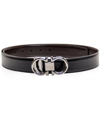 Ferragamo - Reversible Leather Belt - Lyst
