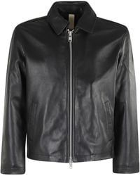 sunflower - Short Leather Jacket - Lyst