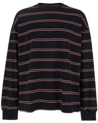 Juun.J - Sweater With All-Over Striped Motif - Lyst