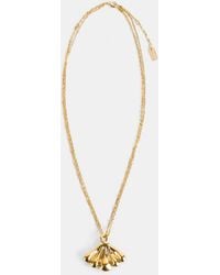 Chloé - Two-Tone Brass- Pendant Necklace Jewelry - Lyst