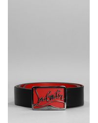 Christian Louboutin - Ricky Belt Belts In Leather - Lyst