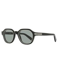 ZEGNA - Square Rimmed Sunglasses Ez0250 01A 49Mm Plastic (Acetate) - Lyst