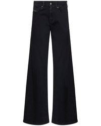 DIESEL - Comfort Denim Flare Medium Waist 1978 D-Akemi Jeans - Lyst