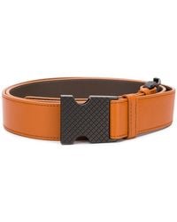 Bottega Veneta - Cintura Leather Belt With Quick-Release Buckle - Lyst