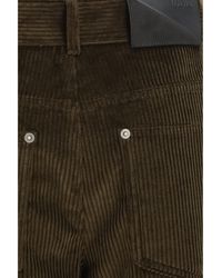 Loewe - Cotton Corduroy Pants - Lyst