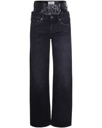 Agolde - Elson Detox Raven Jeans - Lyst