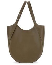 Longchamp - 'Le Foulonné' Xl Shoulder Bag With Two Top Handles And Buckle Closure - Lyst