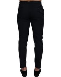 Dolce & Gabbana - Elegant Slim Fit Chinos Dress Pants - Lyst