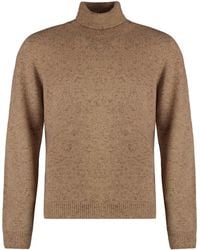 THE (Alphabet) - Cashmere Blend Turtleneck Sweater - Lyst