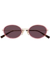 Gucci - Gg1980S Linea Emblem Sunglasses - Lyst