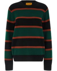 Guest In Residence - Stripe Crew Sweater - Lyst
