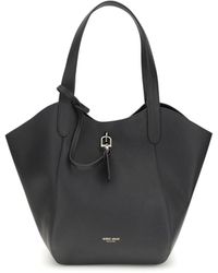 Giorgio Armani - Medium Suede Shoulder Bag - Lyst