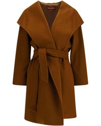Max Mara - Wool Drap Newmang Coat - Lyst