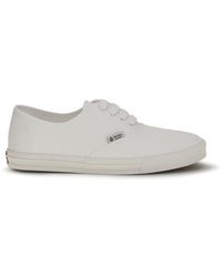 Prada - Cotton Low Top Sneakers - Lyst