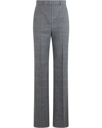Max Mara - High-Waisted Virgin Wool Trousers Straight - Lyst
