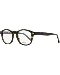 Bally - Rectangular Eyeglasses By5019 052 50Mm Plastic (Acetate) - Lyst