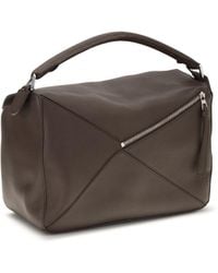 Loewe - Shoulder Bag Large Puzzle Calfskin Calf Leather - Lyst