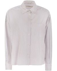 Weekend by Maxmara - Aureo Cotton Poplin Shirt - Lyst