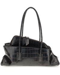 The Attico - Small La Passeggiata Shoulder Bag Calf Leather Bos Taurus - Lyst