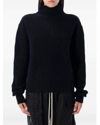 Rick Owens - Wool Turtle-Neck Jumper - Lyst