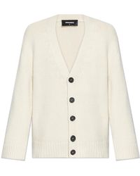 DSquared² - Wool Cardigan - Lyst