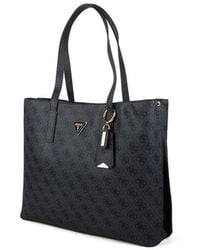 Guess - Guess Logo-Embossed Polyurethane Tote Bag - Lyst