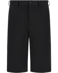 Comme des Garçons - Wool Bermuda Shorts - Lyst