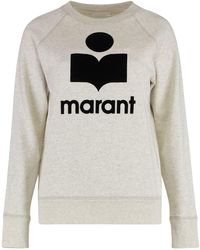 Isabel Marant - Millyny Cotton Blend Crew-Neck Sweatshirt - Lyst