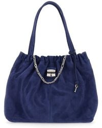 Marc Jacobs - Shoulder Bag The Tote Suede Cow Leather - Lyst