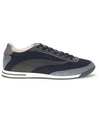Brunello Cucinelli - Lace-Up Suede Sneakers - Lyst