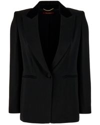 Max Mara - Acetate Blend Blazer - Lyst