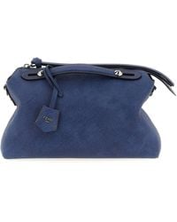 トートバッグ FENDI Embroidered Raffia Medium By The Way Handbag FENDI By The Way Mini Raffia & Leather Shoulder Bag