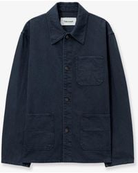 Tonywack - Cotton Jacket With Denim Effect - Lyst