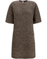 Fabiana Filippi - Sequin-Effect Tweed Dress - Lyst
