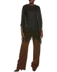 Brunello Cucinelli - Linen Silk Sweater - Lyst