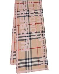 Burberry - Printed Scarves - Lyst