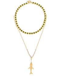Marni - Fish Charm Embellished Necklace - Lyst