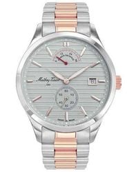Mathey-Tissot - Mathey Tissot Stainless Steel Chronograph Watch - Lyst