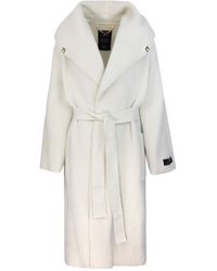 Elisabetta Franchi - Cappotto Vestaglia - Lyst