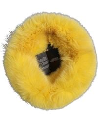 Dolce & Gabbana - Fox Fur Bucket Capello Hat Goat - Lyst