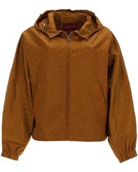 Gucci - Gg Fabric Bomber Jacket - Lyst